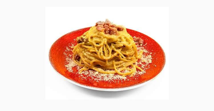 Carbonara + Lattina Coca-Cola