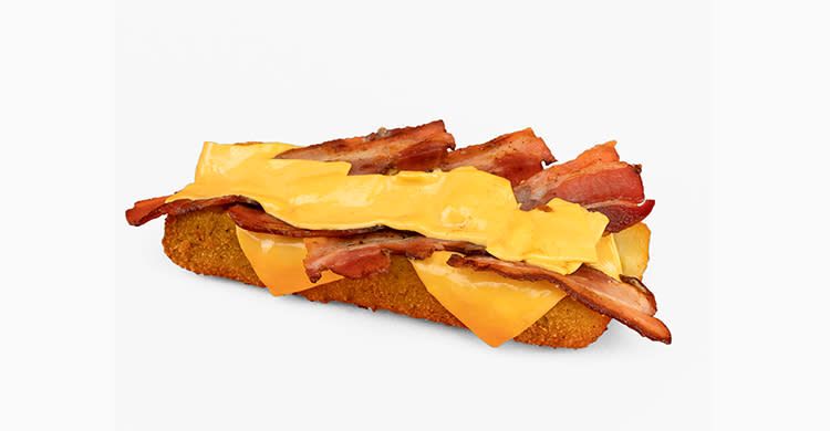 Crocchettone con bacon e cheddar