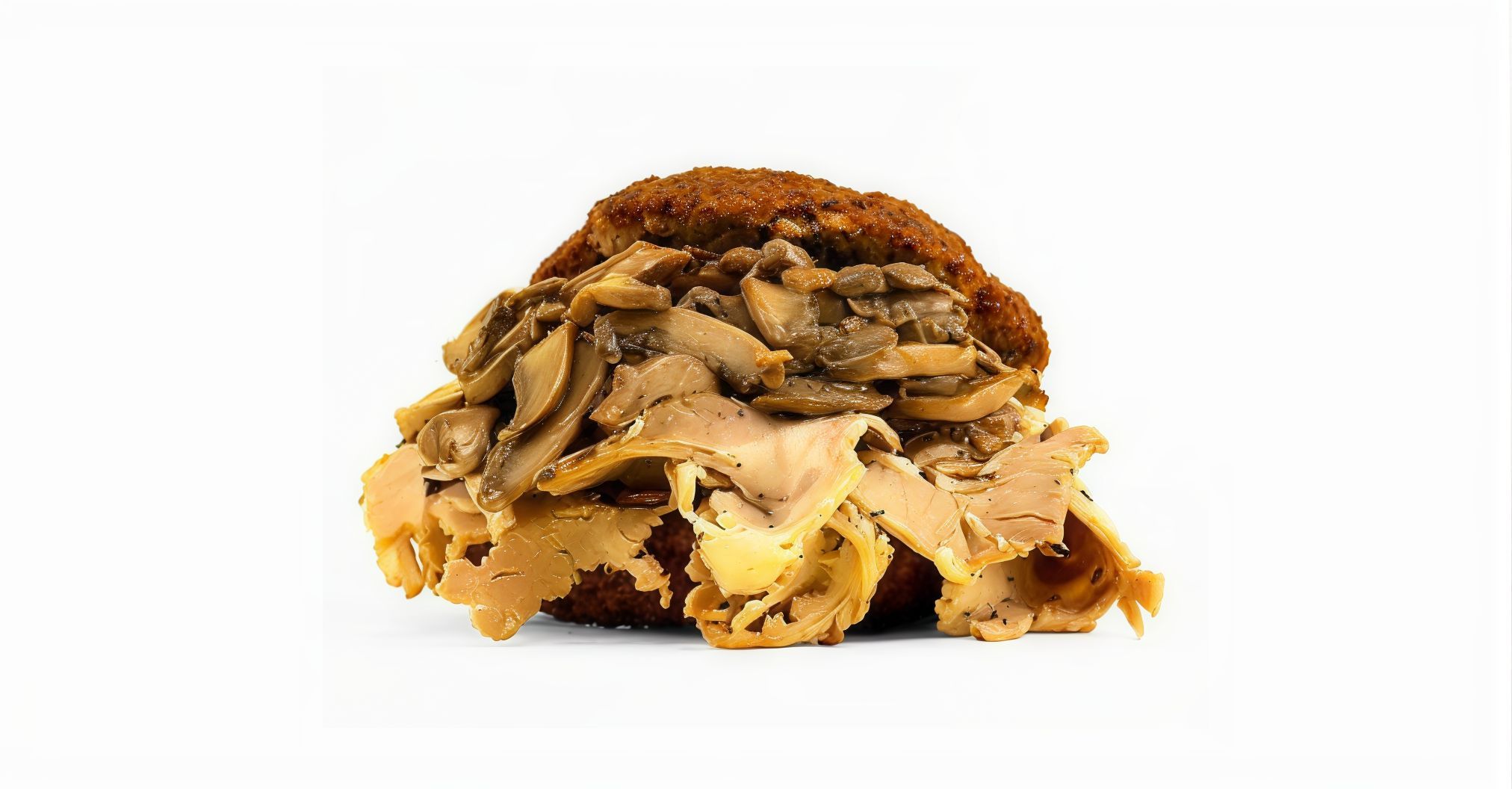 Polpettone con porchetta e funghi