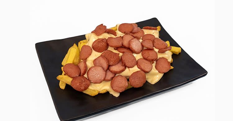 Patatine fritte e wurstel